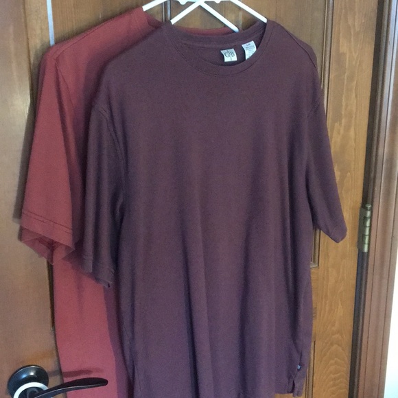 Lot of 2 casual tees, Geoffrey Beene, L - Picture 4 of 4